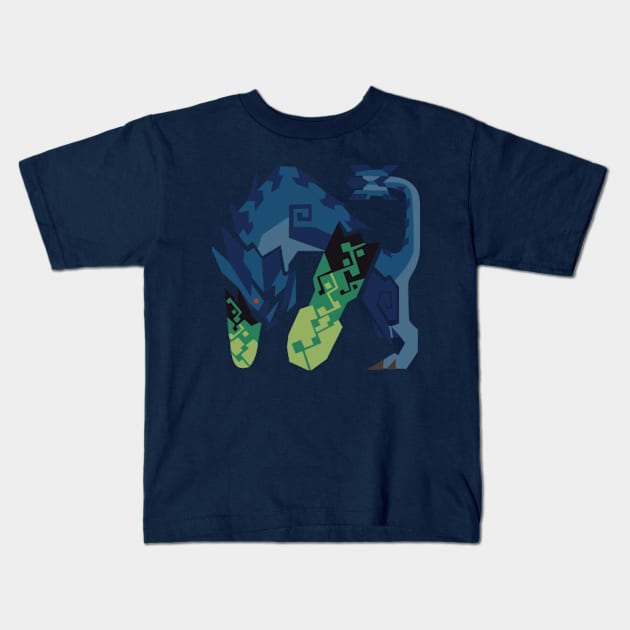 Brachydios Kids T-Shirt by BlacIyc